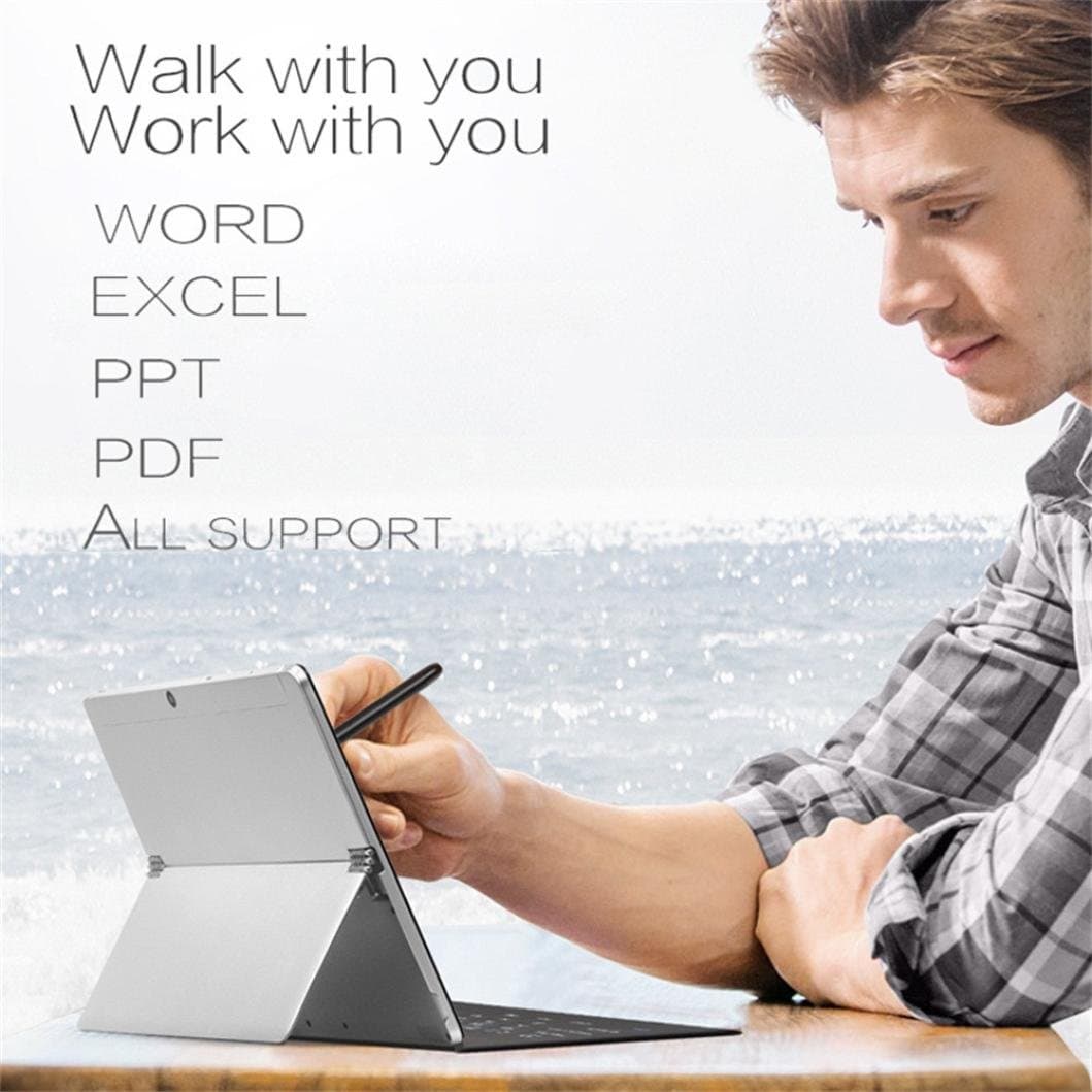 Bovake 10.1inch Octa Core 3G RAM 64G ROM Dual 4G PC Tablet ★ | VOYO i8 Plus ROM Dual 4G Android 7.0 OS Tablet PC (Silver)