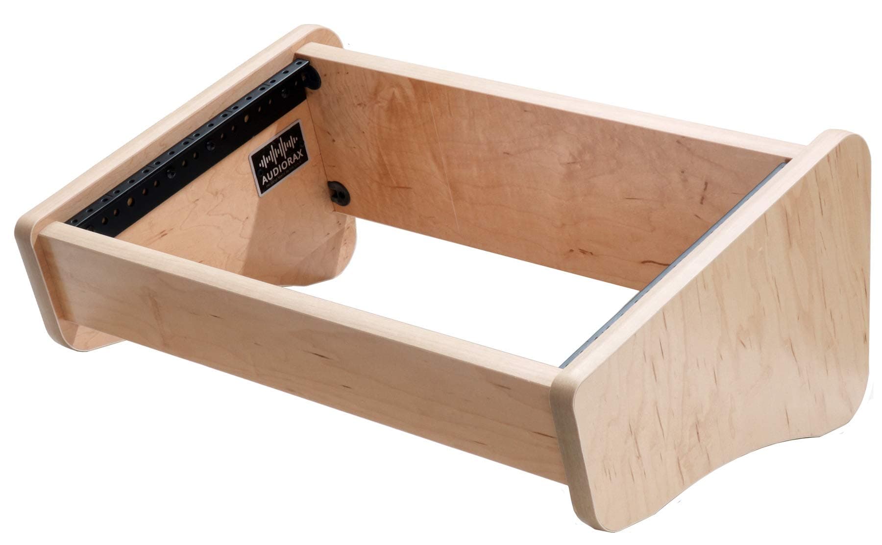 6 Space (6U) | AudioRax Maple Dual Angle Desktop Rack Pod