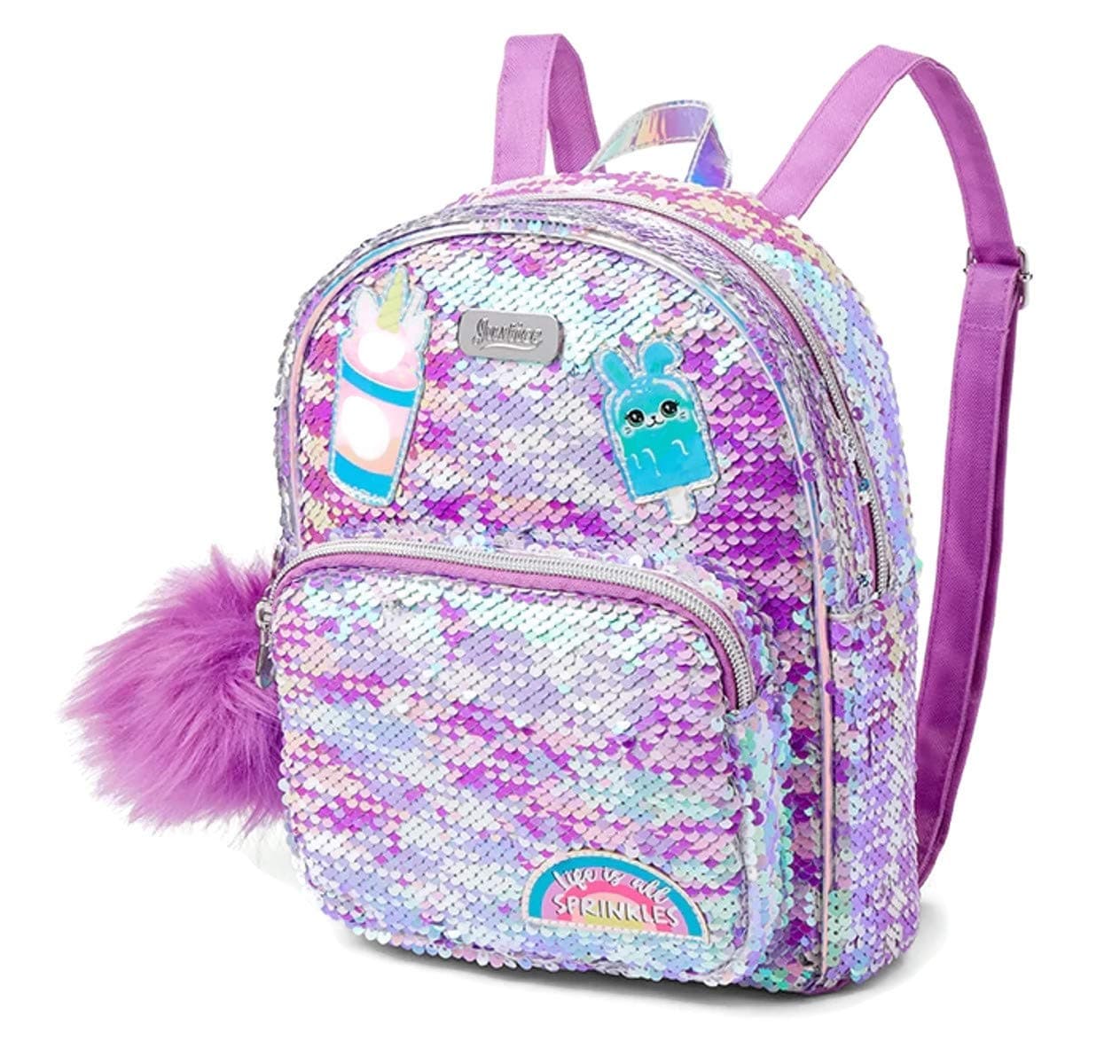 Justice Sweet Treat Flip Sequin Mini Backpack