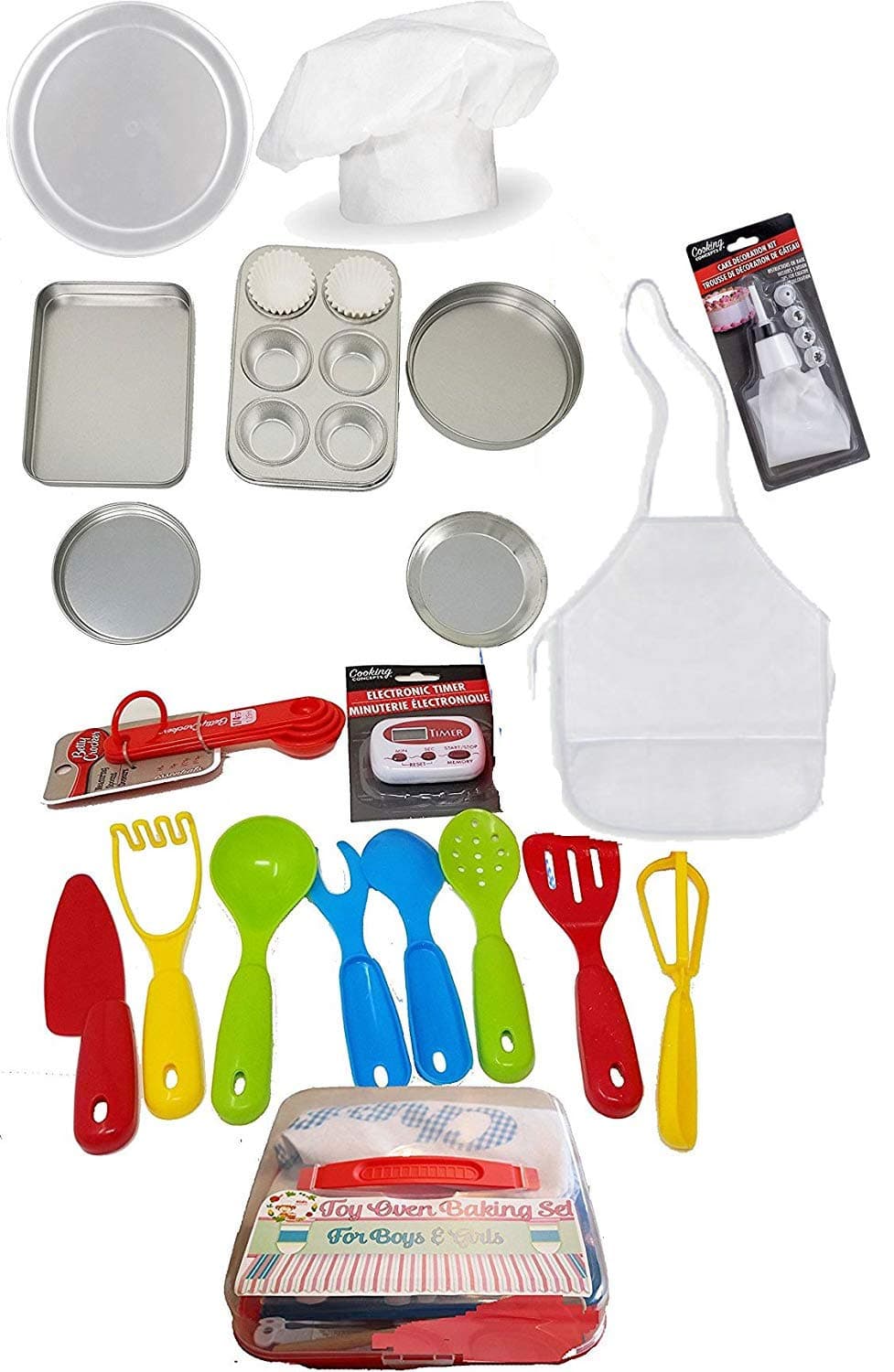 Kids Cooking Easy Oven Set Ultimate Kit Baking Pieces Will fit Easy Bake Toy Baking Ovens
