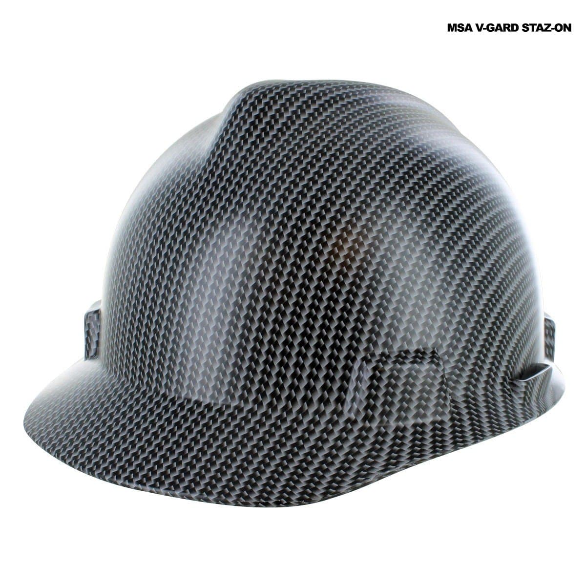 Custom Hydrographic Black Carbon Fiber Hard Hat II