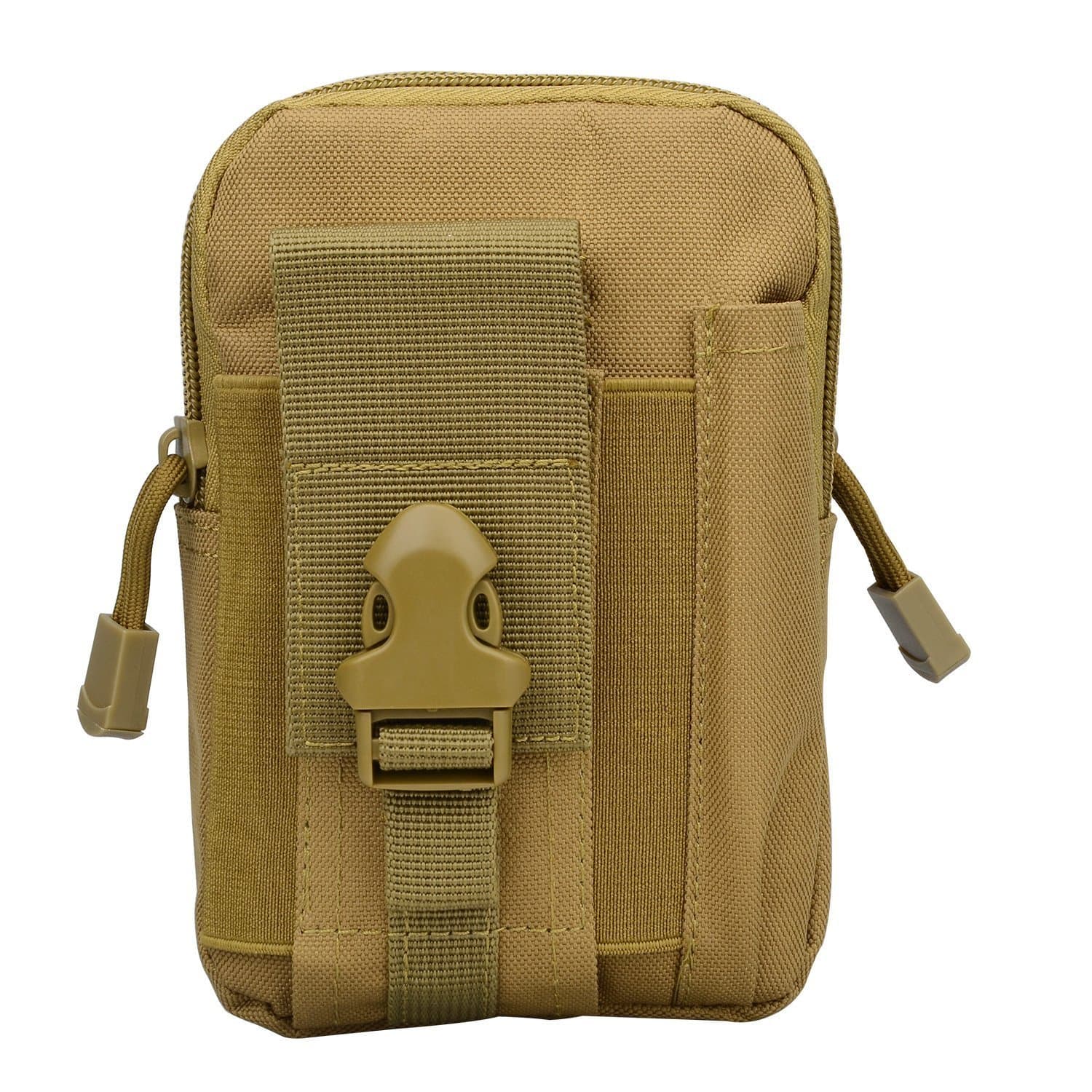 Ryher Tactical MOLLE EDC Pouch Compact Outdoor Multi-Purpose Utility Gadget Tool Belt Waist Bag Pack for Daily Use