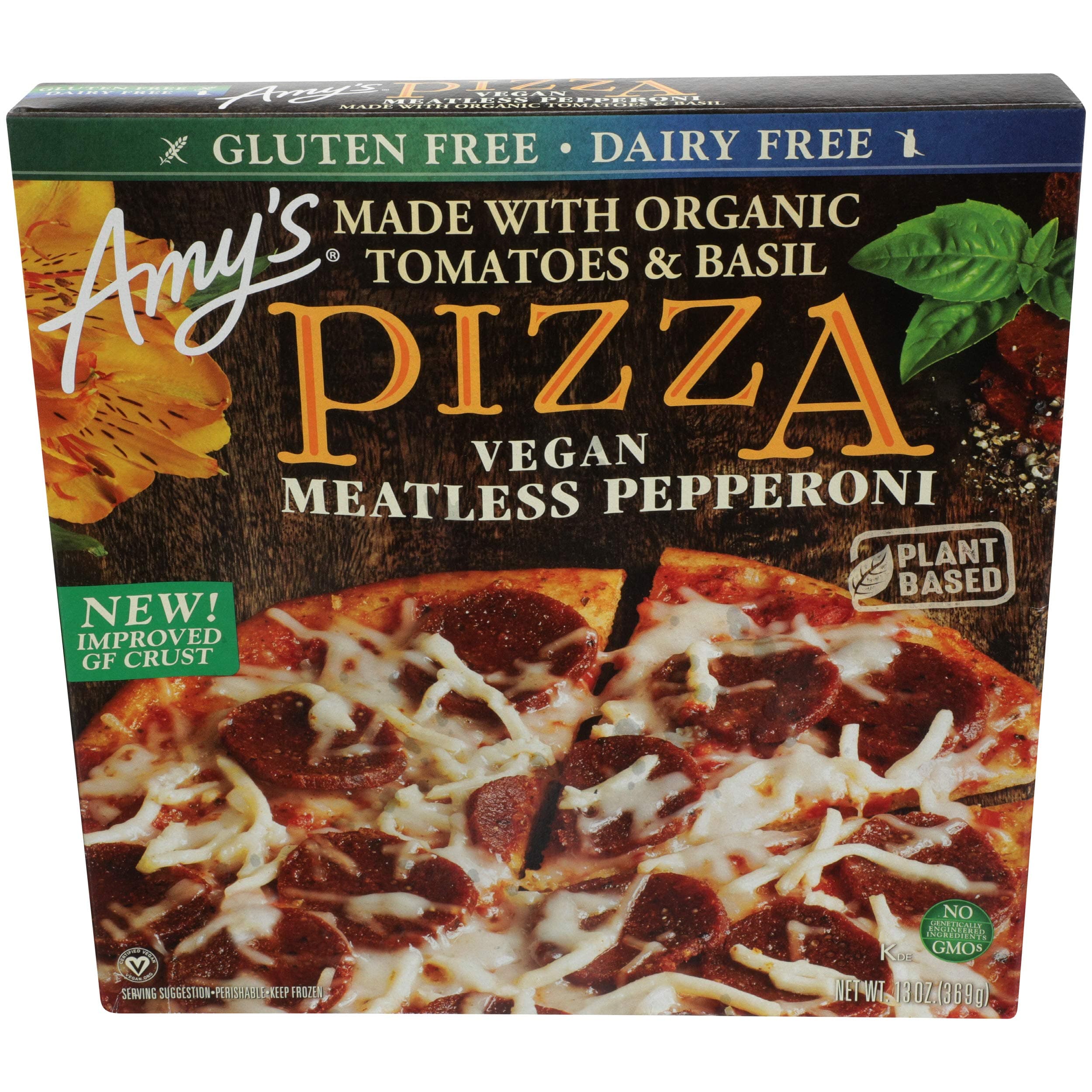 Amys, Pizza Pepperoni, 14.4 Ounce