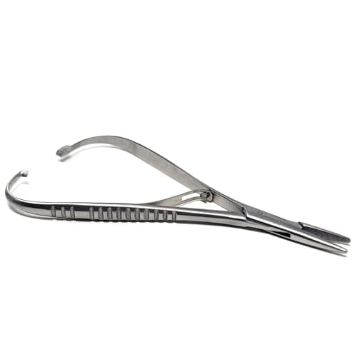 Mathieu Pliers 5.5" (14cm) Needle Holder Driver, Ligature Separator Placer, Orhtodontic Pliers, Lace Back Tightener (Pack of 1)