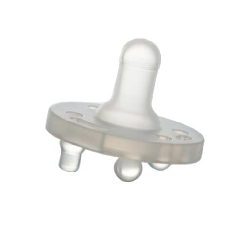 Pacimal Replacement Pacifier - ONE (1) Pacifier - Clear White
