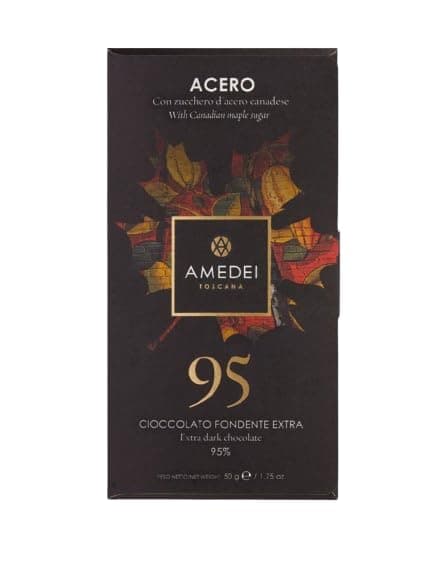 Amedei Acero 95% Chocolate Bar
