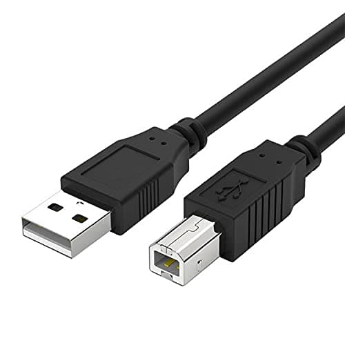 USB Cable USB B MIDI Cable 10 Feet Compatible with BEHRINGER UMC 404HD UMC404HD,UMC202HD UMC204HD,U-PHORIA UMC22,UMC1820, PreSonus AudioBox USB 96/PreSonus GoXLR Mini/Nekta