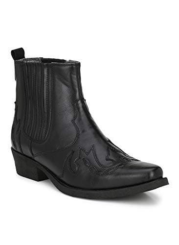 Delize Men's Cowboy Ankle Boots