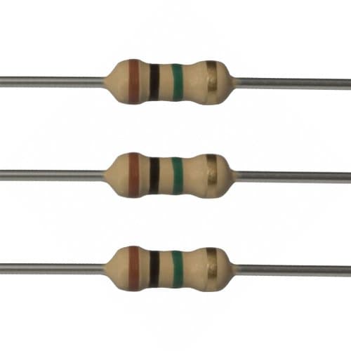 E-Projects 10EP5121M00 1M Ohm Resistors, 1/2 W, 5% (Pack of 10)