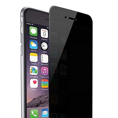 Privacy Screen Protector for iPhone 8 Plus 7 Plus - Full Coverage Anti Spy 9H Tempered Glass