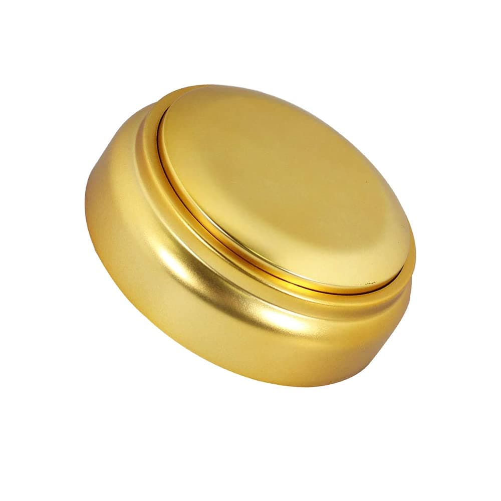 MakeSound Recordable Sound Button, Funny Talking Button Custom Office Desk Pets Gag Gift 30 Seconds, Batteries Included - Newest Shiny Color (Gold-M5)