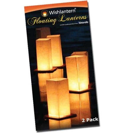 Wishlantern® - Pack of 2 Water Floating Lanterns