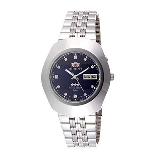 ORIENT Men's Automatic Silver/Blue Watch SEM70005D8 Authentic Made in Japan