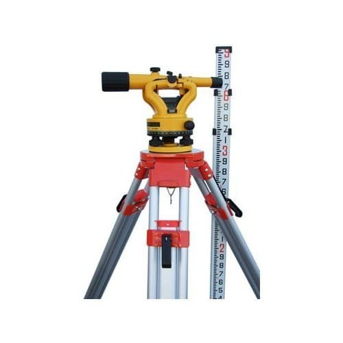 NWI NSLP500B Siteline Transit/Level Package – 20X Magnification, 200ft Range, ±45° Transit, 1/4" Accuracy at 100ft