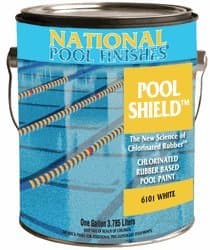 Pool Shield Chlorinated Rubber Pool Paint Sky Blue - Gallon - iPaint.us