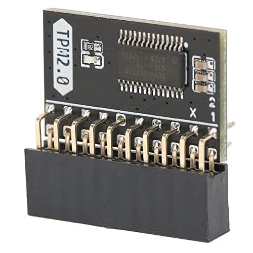 TPM 2.0 Module, 20-Pin Security Module for Gigabyte & ASUS Motherboards