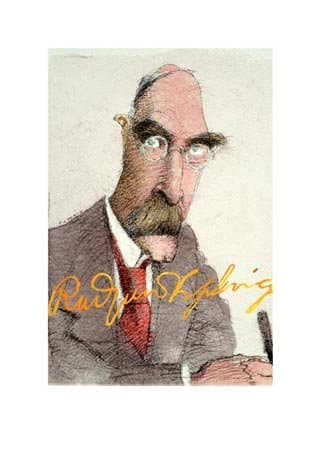 Rudyard Kipling Note Card