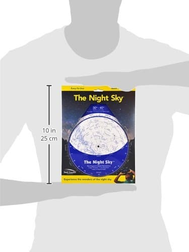The Night Sky Planisphere 30 Degrees - 40 Degrees