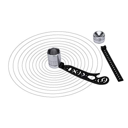 Exteren EDC Stationery The is All in One Multi-Function Drawing Tool Versatile Utensil (Black)