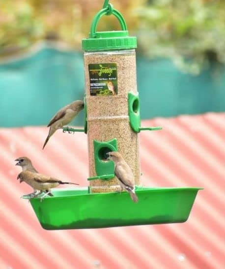 Skybeing Large Bird Feeder with Big Bowl