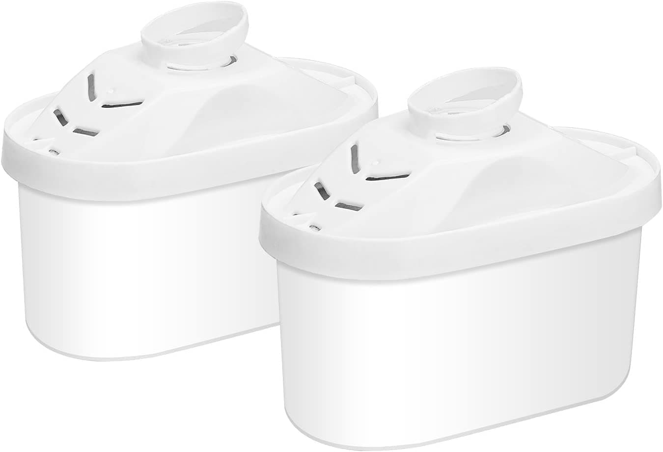 EHM Ultra SureFlow 2 Pack Filter Replacement Cartridge for EHM Ultra Premium Alkaline Mineral Water Ionizer Pitchers, Filters fits Ultra 3.5L, 3.8L Pitcher