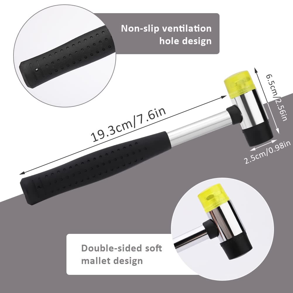 71 PCS Leather Stamping Tools, Leather Stamping Kit with 68 pcs Letters, Numbers and Patterns, 2 Pcs Leather Punch Tools, Leather Stamp Set Leather Carving Tools Leather Stamps for Leather Working