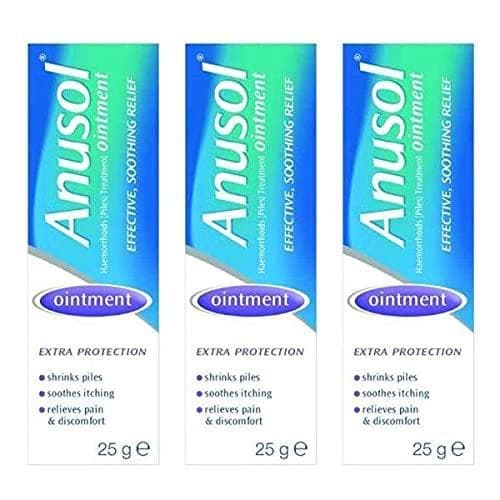 Anusol Ointment 25g x 3 Packs by Anusol
