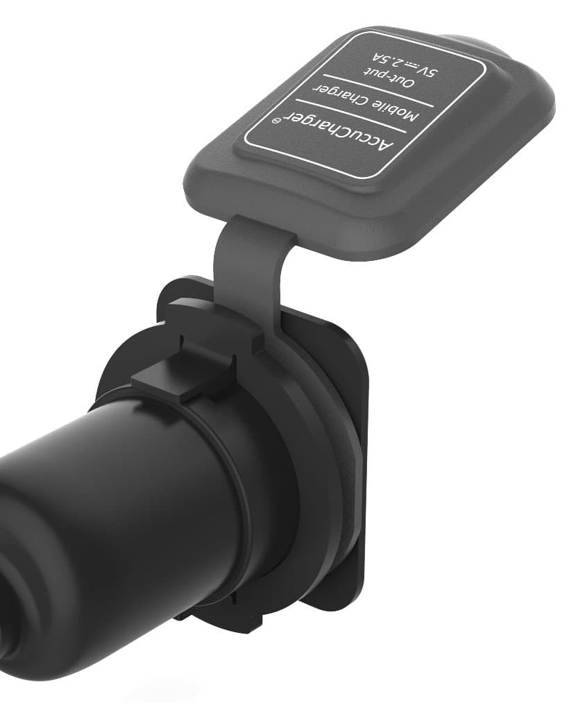 IIP-ACC-101 2.5A USB Mobile Charger for Two-wheeler (Compatible with Activa 4G,Aciva i,Activa 125,Dio,Aviator)