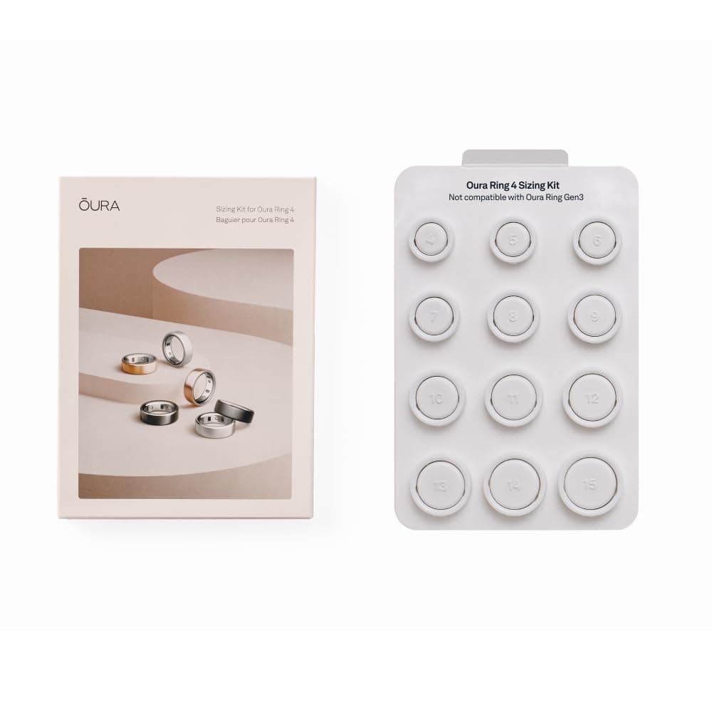 Ring 4 Sizing Kit - Size Before You Buy Oura Ring 4 - Unique Sizing - Receive Credit for Purchase