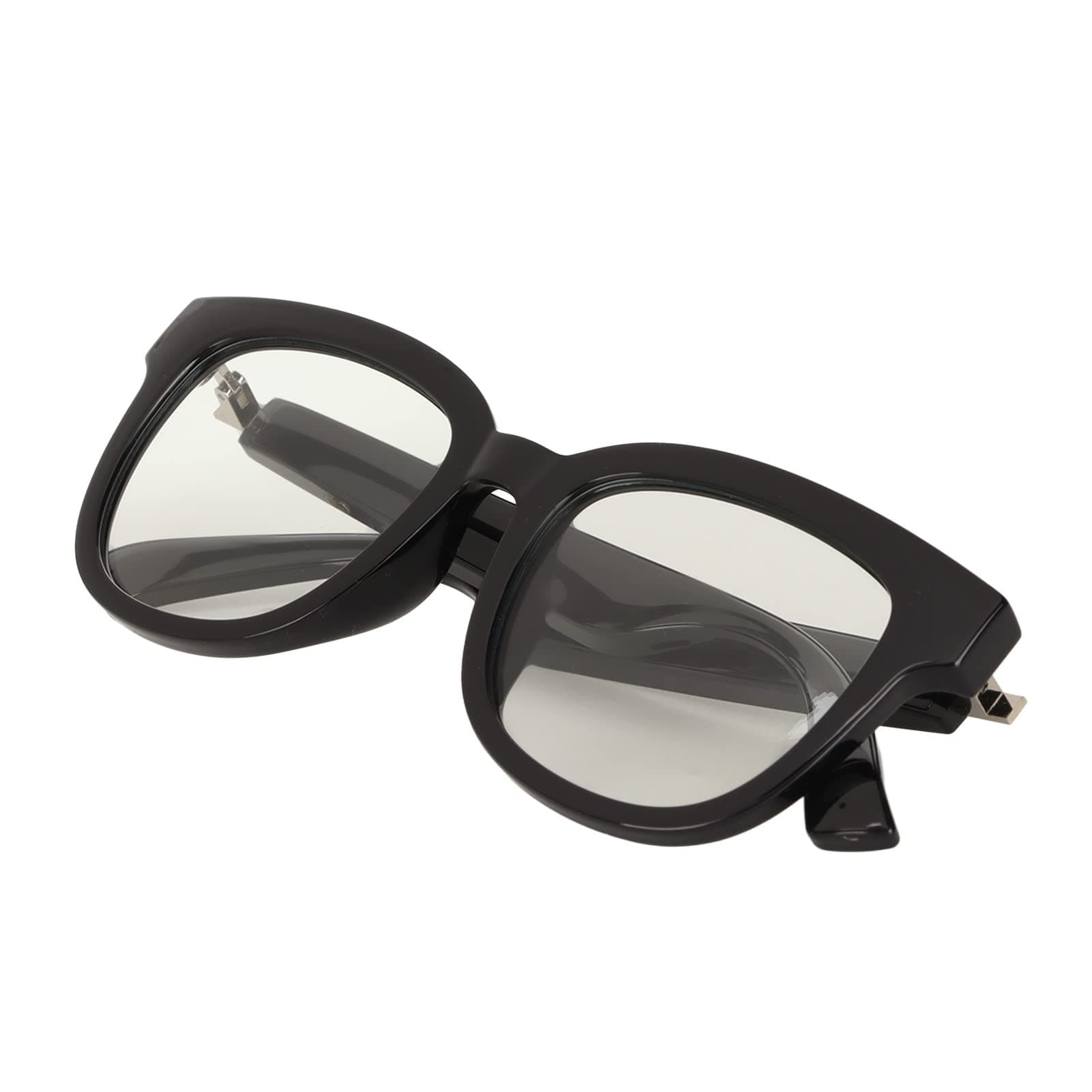 Wireless Bluetooth Sunglasses, BT 5.0 Stereo Smart Glasses Hands Free Calling Wireless Sunglasses Semi Open Wireless Glasses Built in Mic Waterproof Audio Sunglasses for Cycling/Fishing/Driving