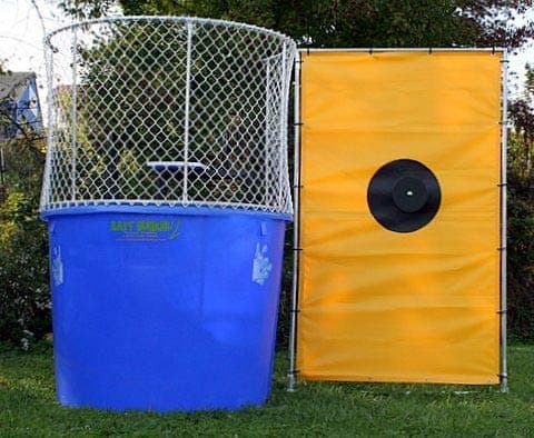 Dunk Tank - Easy Dunker - Dunking Booth - Easy Dunker No Window Water Game