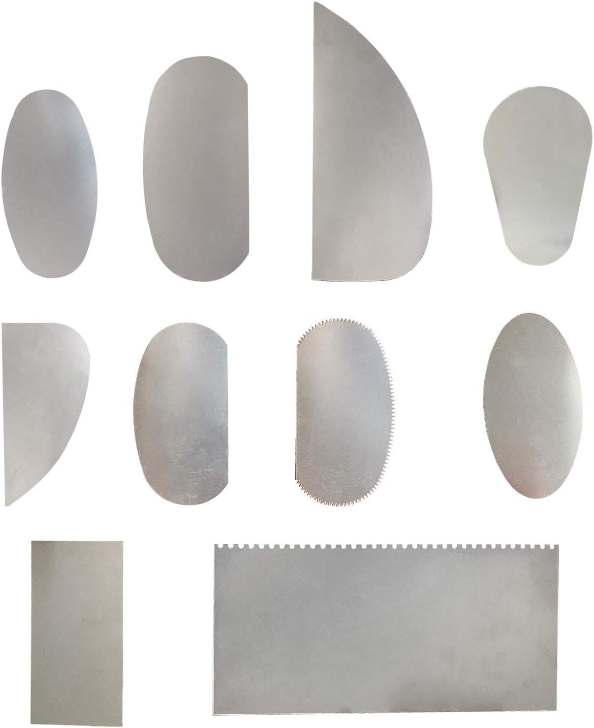10pcs Steel Cutter Ceramic Tools, Sculpture Pottery Modeling Cutter Scraper for Polymer Clay Crafts