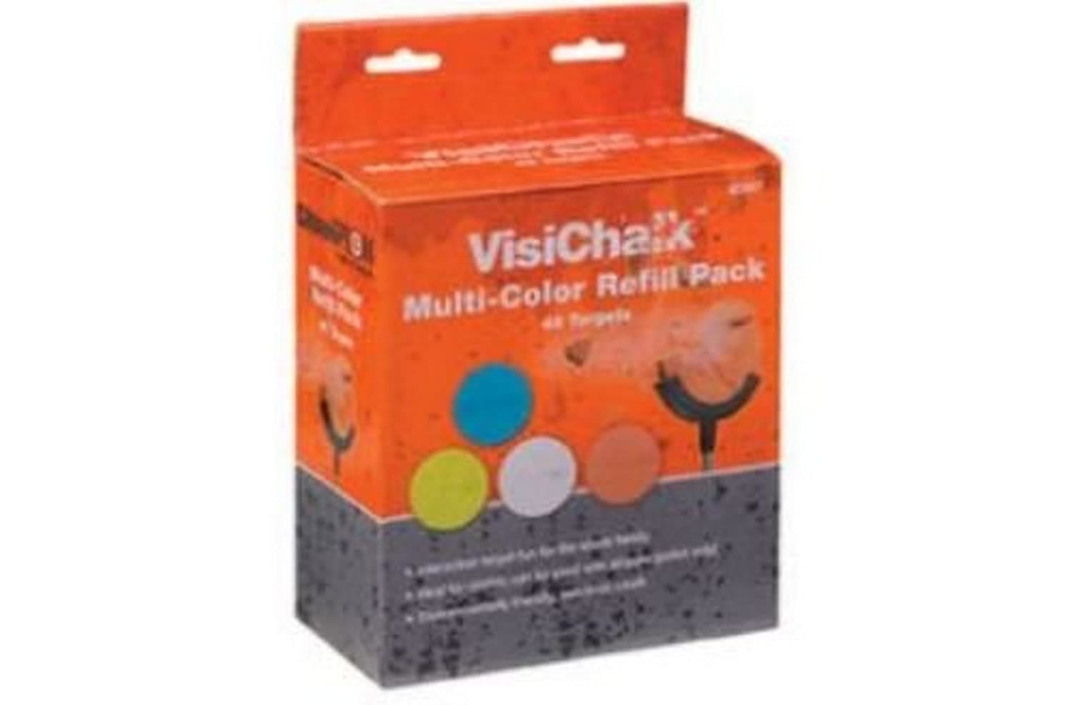 Champion VisiChalk 3 Multi-Color Targets, 48ct