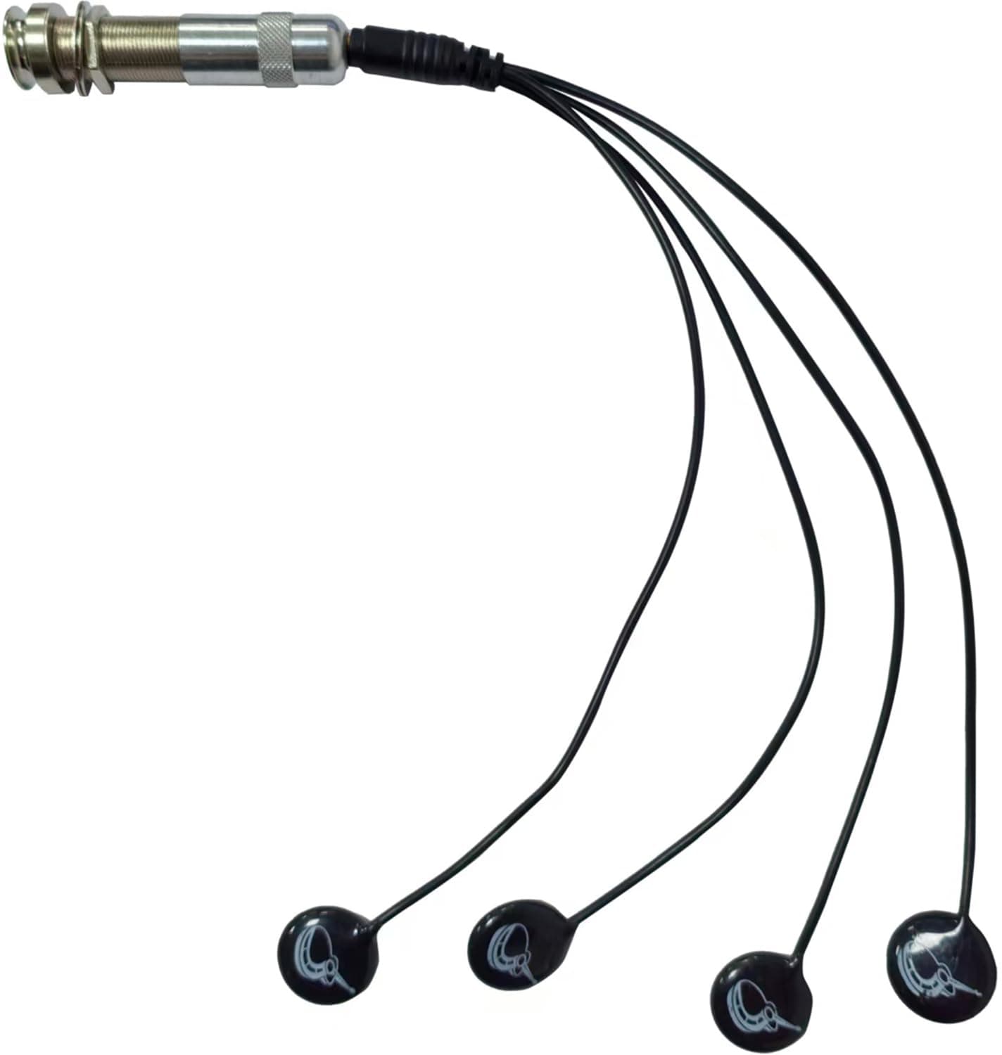 Classical Passive Piezo Pickup – EP004K Four Balanced German-Made Passive Piezo Pickup Elements – Piezo Pickup for Classical Guitars