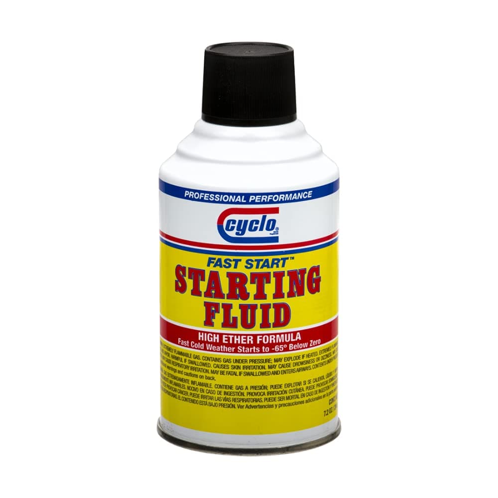 Cyclo Fast Start Starting Fluid, High Ether Formula, 7.2 fl oz