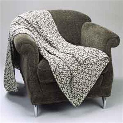 Jhane Barnes Knit Throw - BW-PEO-CDON