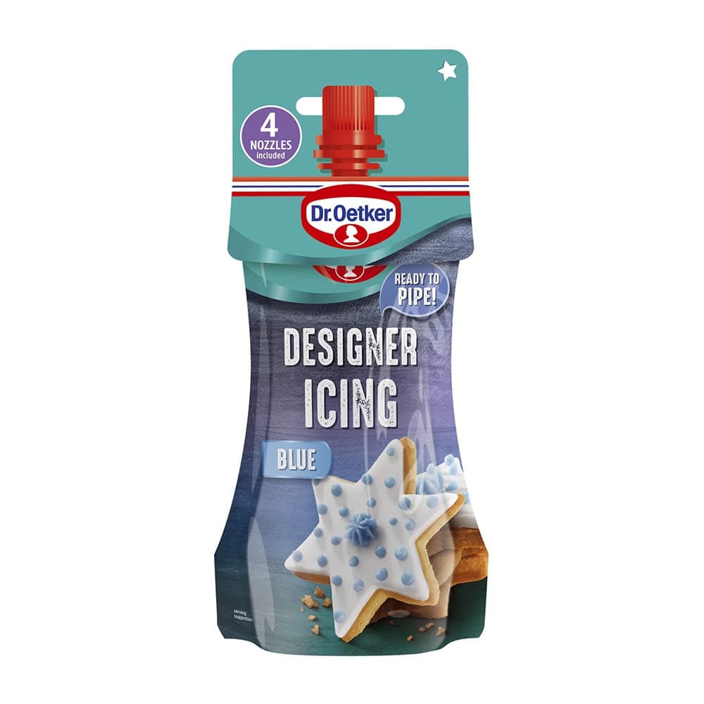 Dr. Oetker Designer Icing Blue 140 grams