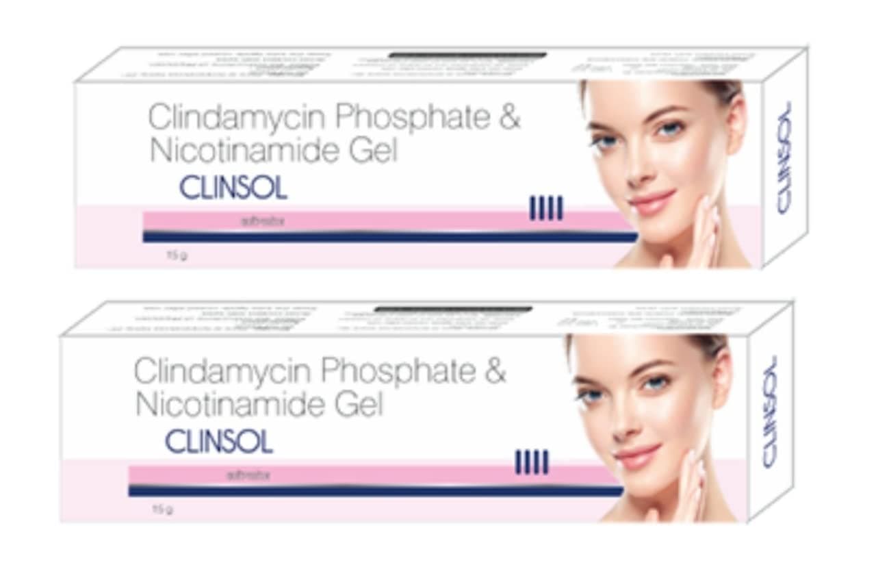 Double Lips Face Clean INSOL Cream 15 Grm Pack of 2