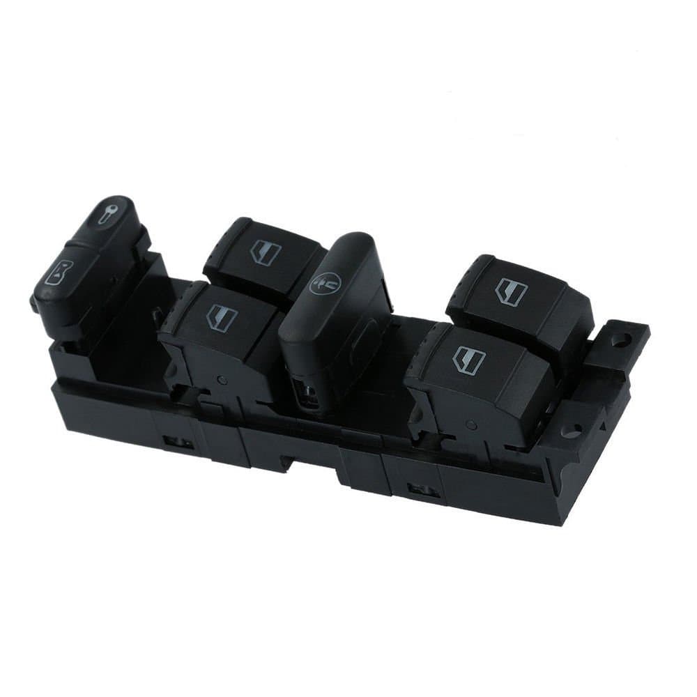 9092 Power Master Window Control Switch Front Left Driver Side For 1999-2006 VW Golf / 1999-2005 VW Jetta / 1998-2005 VW Passat