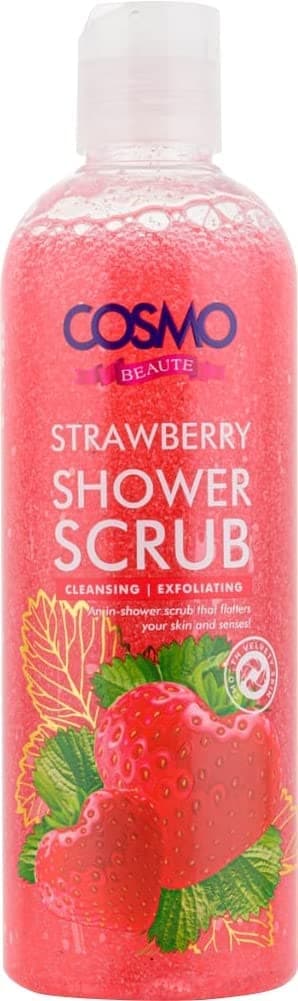 Strawberry Shower Scrub 480ml