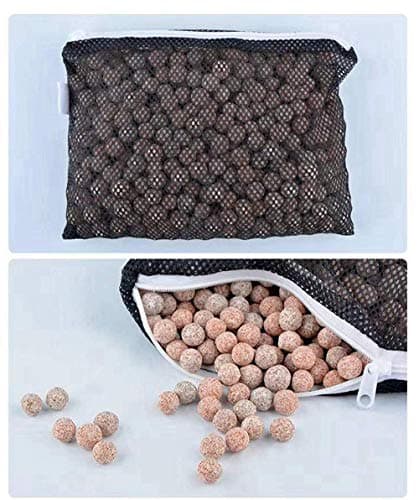 Toyuto 1.5lb Aquarium Filter Media, Ceramic Filter Ring, Ceramic Ring Fish Filter for Aquarium, Bio Media, Bio Media Ceramic Ring