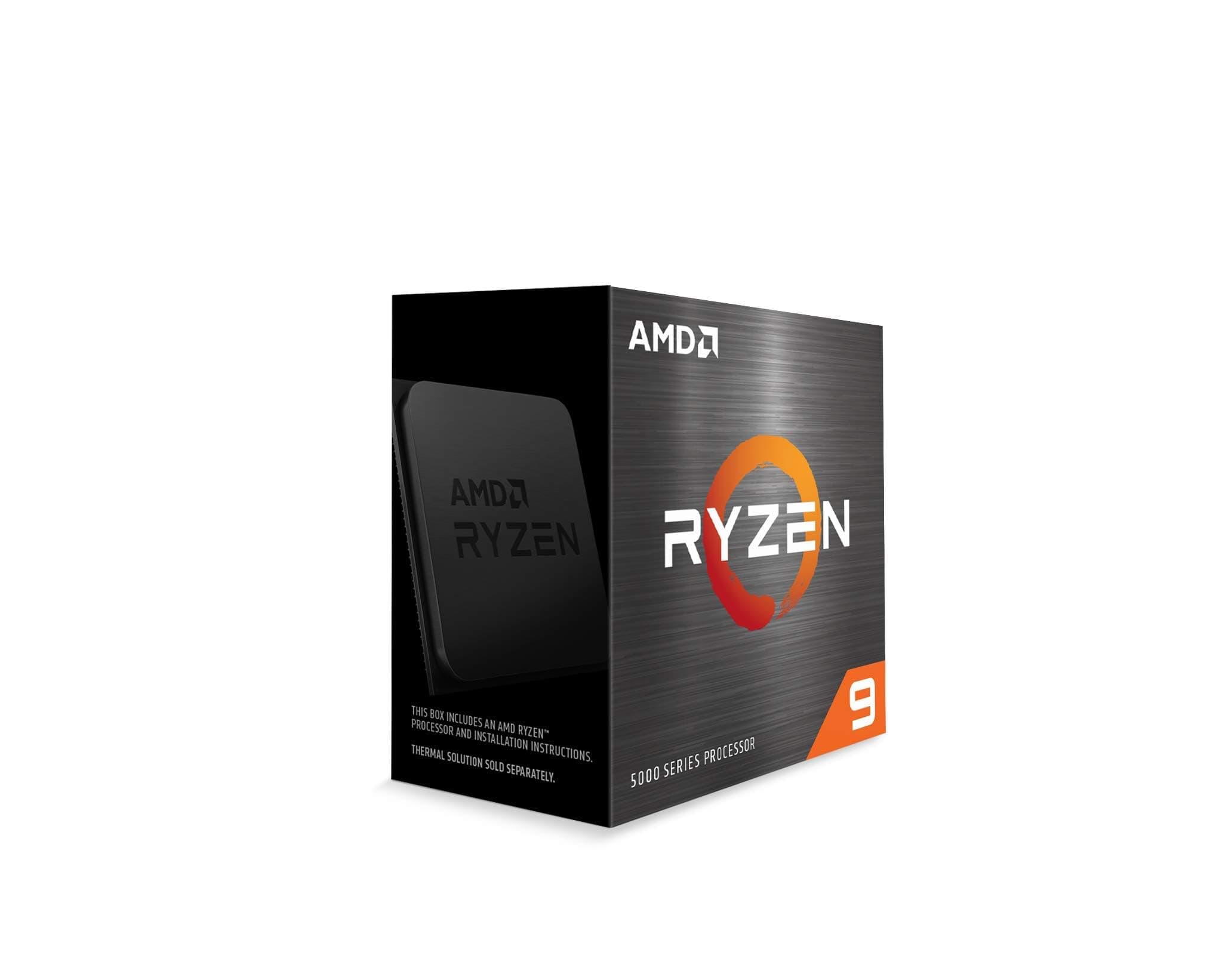 Ryzen 9 5900X, 12 core Desktop Processor, 24 Threads, 3.7 GHz Up to 4.8 GHz, Package AM4, Zen 3 Core Architecture, StoreMI Technology, Medium
