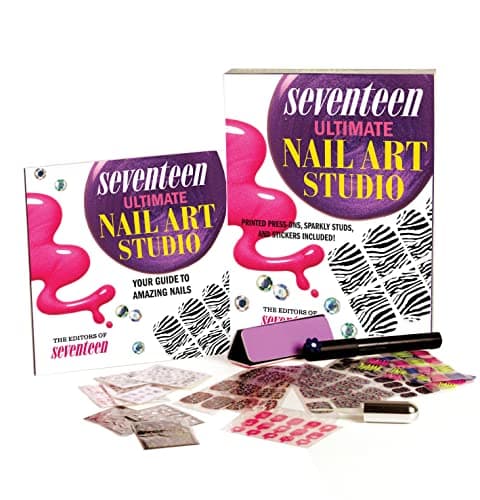Seventeen: Ultimate Nail Art Studio: Printed Press-ons, Sparkly Studs, and Stickers Included!
