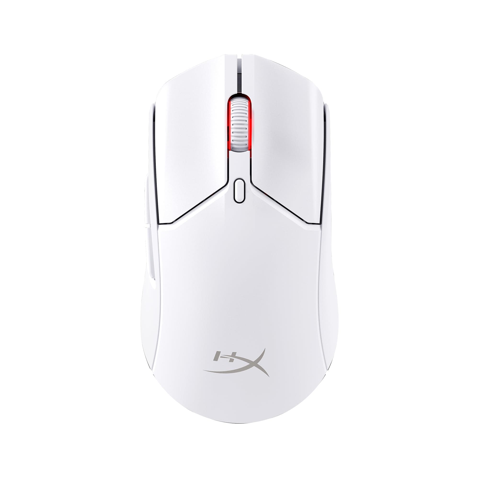 HyperX Pulsefire Haste 2 Wireless Gaming Mouse Ultra Lightweight, 61g, 100 Hour Battery Life, 2.4Ghz Wireless, Up to 26000 DPI - White (6N0A9AA)