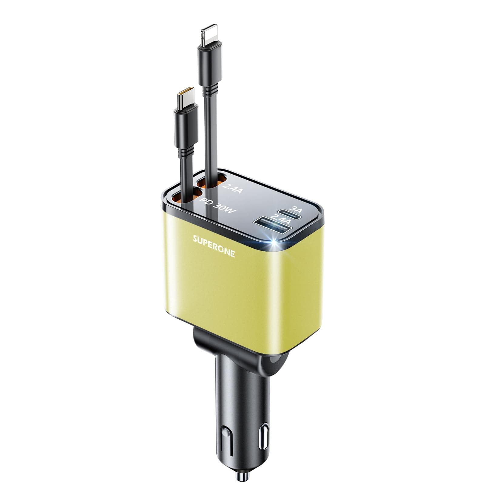 SUPERONE PT-27 格納式車載充電器