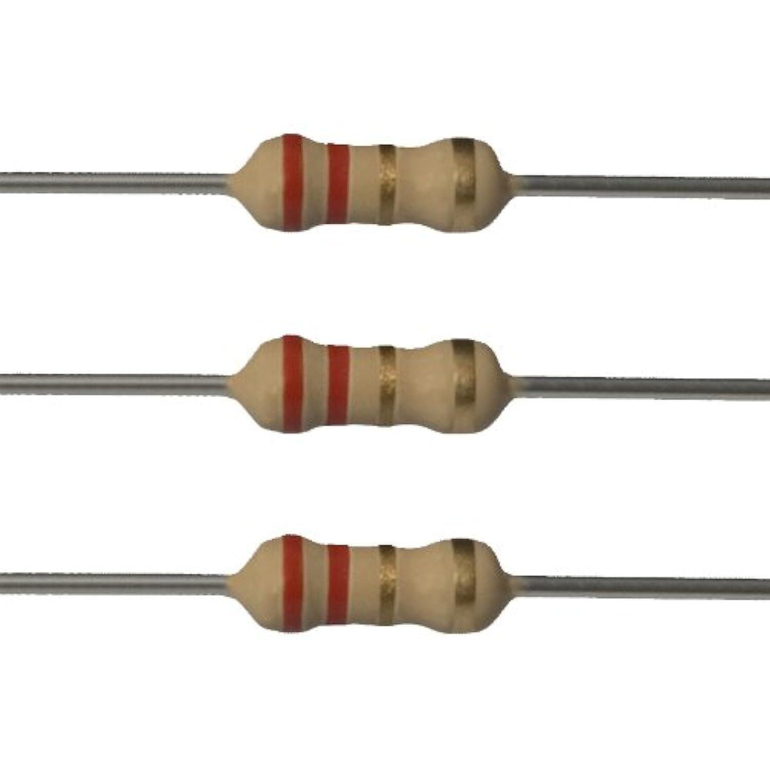 E-Projects 100EP5122R20 2.2 Ohm Resistors, 1/2W, 5% (Pack of 100)