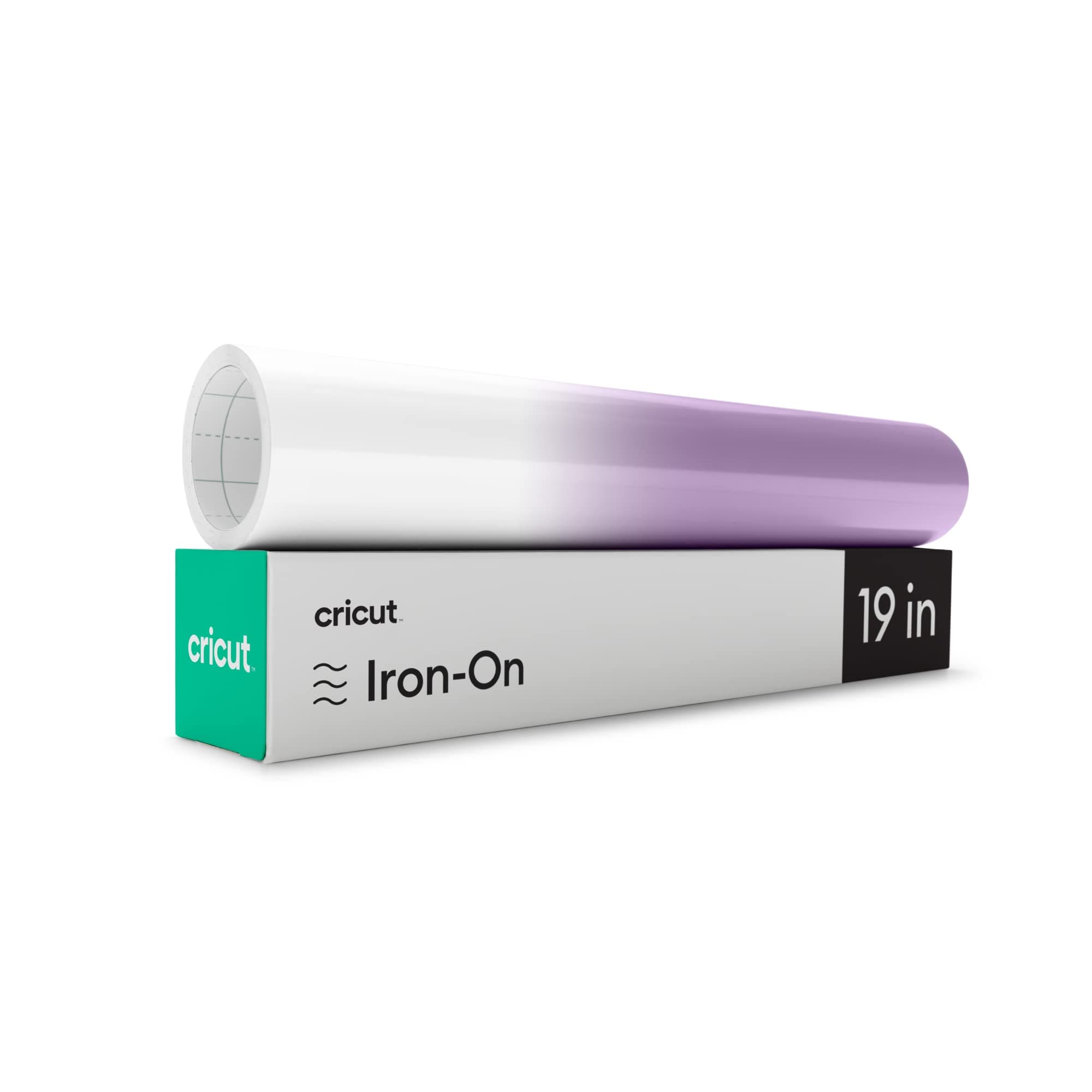 UV-Activated, Color-Changing Iron-On White - Violet