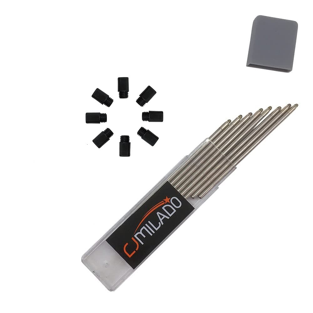 Ballpoint Metal D1 Refill for Multifunction Pen, Medium Point Blue Ink Refill for Pocket Pen ()