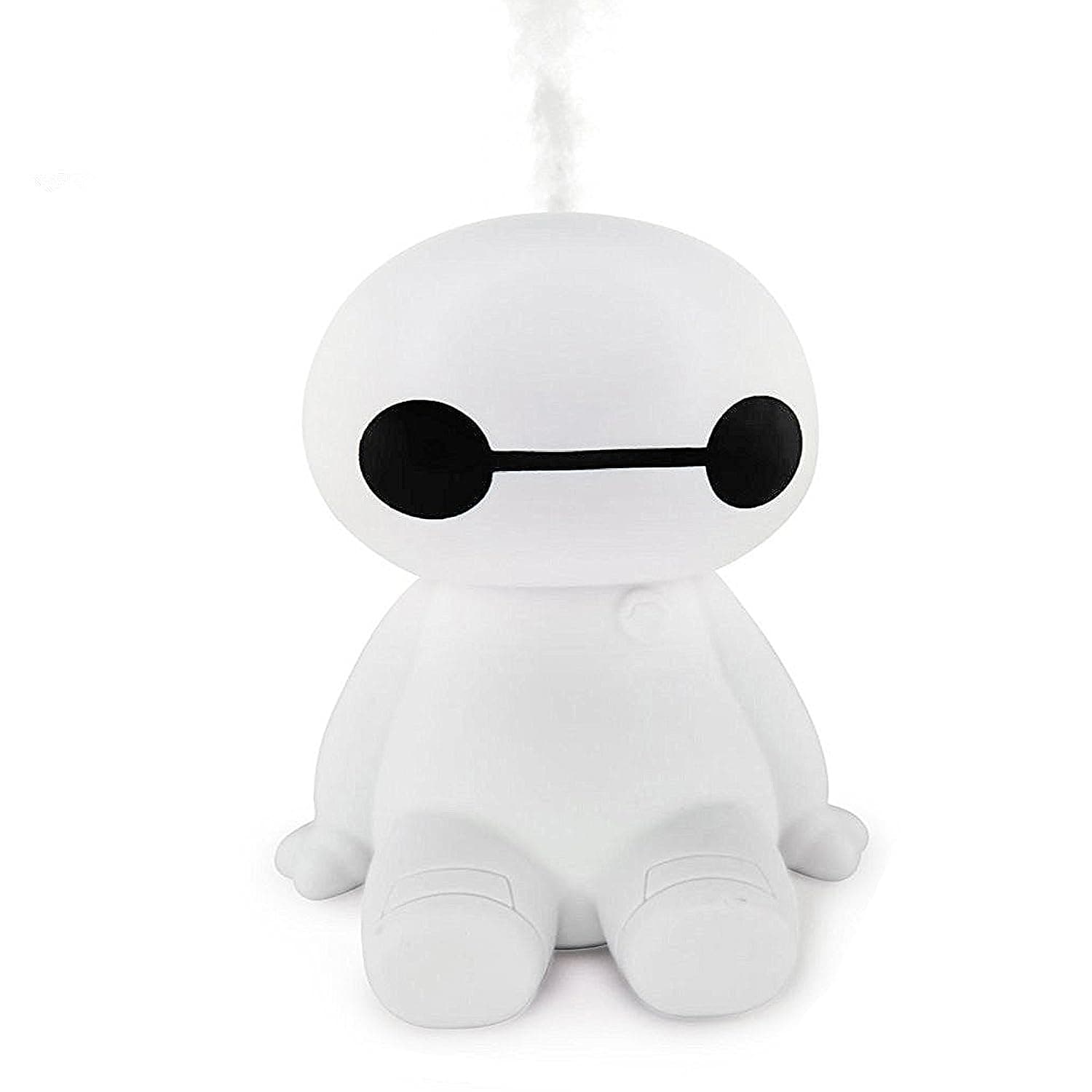 FULLBELL Cool Mist Humidifier, 400ML, 10-20 Hours Runtime, 7 Color Lights, 2 Modes, 24db Quiet, Black (White-120ML)