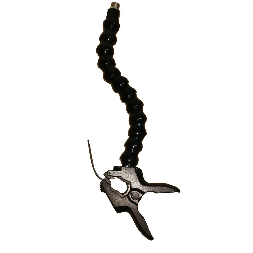 Table Mic Clamp Grip with 5/8"-27 Thread Gooseneck Extension Mount Holder for Microphones - Work for any Music Stand, Microphone Stand and Tripods